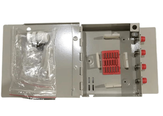 Качественный  FTTH Mini Wall Mount Fiber Optic Terminal Box 8Port SC / LC / ST / FC фабрика