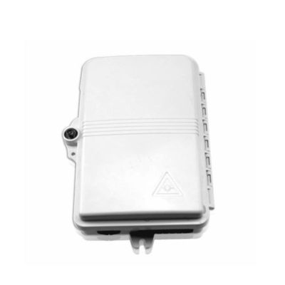 свет SC APC/UPC SM SX PC+ABS терминальной коробки оптического волокна 6Port - серый для телекоммуникаций