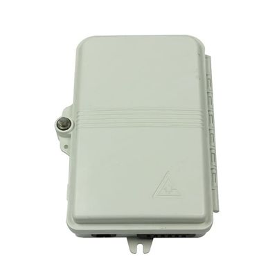 свет SC APC/UPC SM SX PC+ABS терминальной коробки оптического волокна 6Port - серый для телекоммуникаций