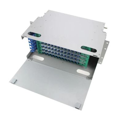 Пульт временных соединительных кабелей FTTH CATV ODF рамки распределения дюйма FC 19 дюймов FC 19 оптические