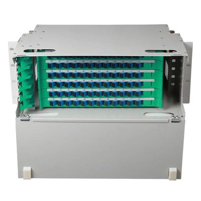 Пульт временных соединительных кабелей FTTH CATV ODF рамки распределения дюйма FC 19 дюймов FC 19 оптические