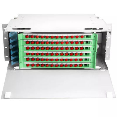 Пульт временных соединительных кабелей FTTH CATV ODF рамки распределения дюйма FC 19 дюймов FC 19 оптические
