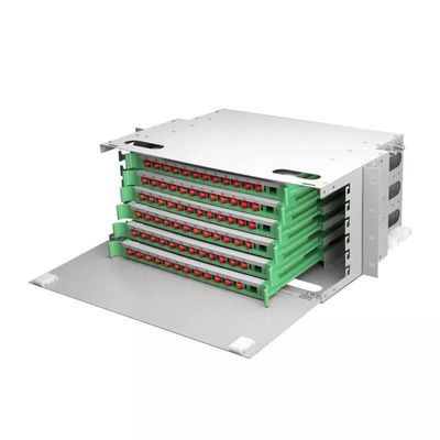 Пульт временных соединительных кабелей FTTH CATV ODF рамки распределения дюйма FC 19 дюймов FC 19 оптические