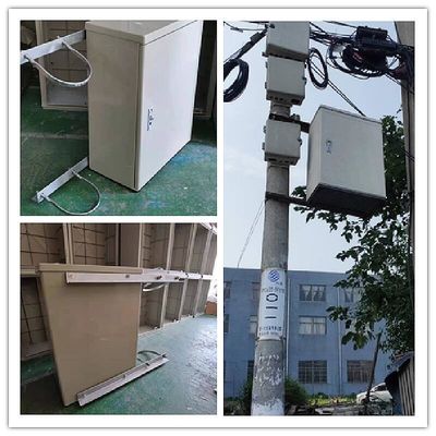 Крест волокна SMC соединяет коробку металла 288core FDT шкафа FTTH улицы