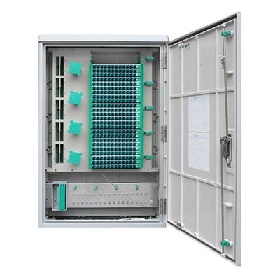 Крест волокна SMC соединяет коробку металла 288core FDT шкафа FTTH улицы