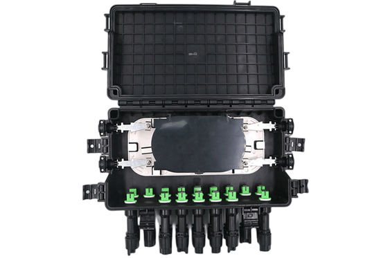 SC IP68 2 терминальной коробки оптического волокна FTTB водоустойчивый В 2OUT 48Core 16Port