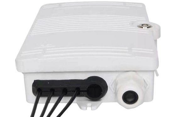 SC UPC SX SM белое IP66 терминальной коробки оптического волокна 4Port для радиосвязи