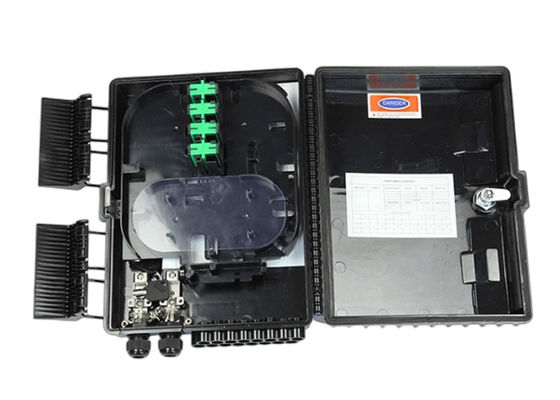 Стен-держатель PLC SM/MM терминальной коробки SC/LC/ST/FC LGX оптического волокна 16Port
