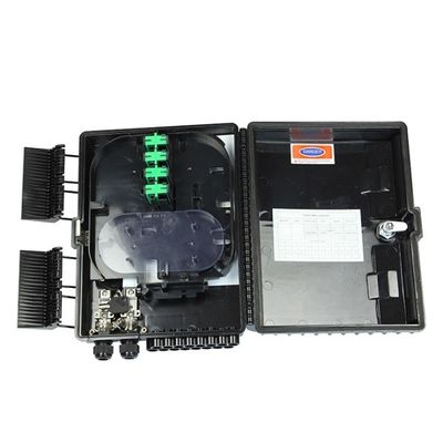 Стен-держатель PLC SM/MM терминальной коробки SC/LC/ST/FC LGX оптического волокна 16Port