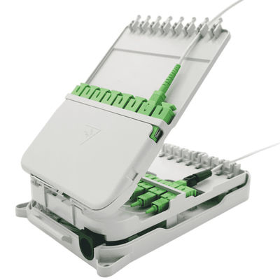 16Core коробка распределения UPC Splitter FTTH/стена APC свет держателя - серый