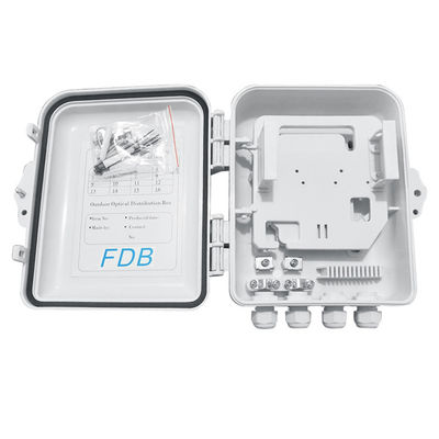 Стена коробки IP65 12Cores Splitter оптического волокна PLC SC 1x8 установила