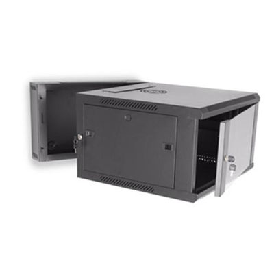 Дверь 6U шкафа 1.2mm шкафа держателя стены шкафа сервера шасси стеклянная