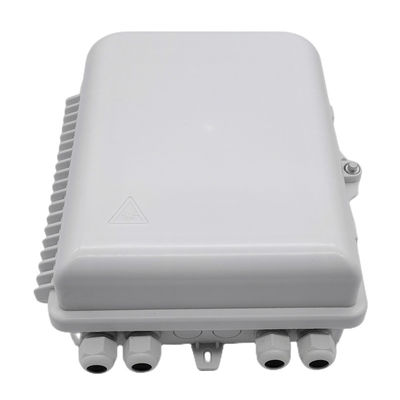 Белый держатель стены Splitter PLC LC 1x16 коробки Splitter оптического волокна
