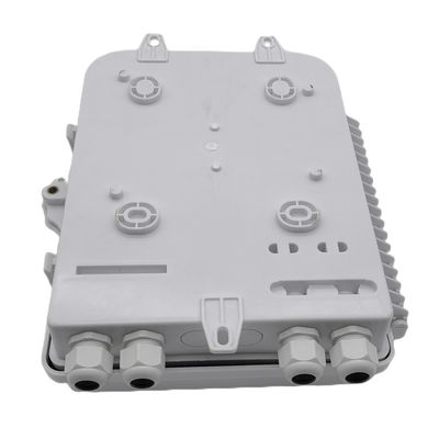Белый держатель стены Splitter PLC LC 1x16 коробки Splitter оптического волокна