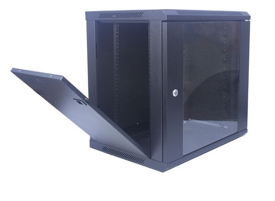 стеклянный шкаф дюйма 600x450 приложения 19 шкафа сетевого сервера держателя стены двери 12U