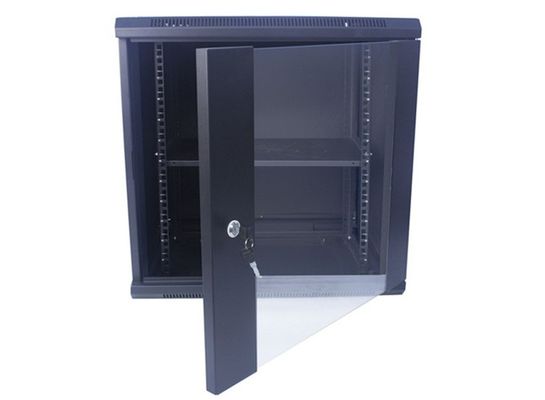 стеклянный шкаф дюйма 600x450 приложения 19 шкафа сетевого сервера держателя стены двери 12U