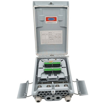 SM/оптического волокна Splitter MM света коробки - серого Splitter PLC 1x8