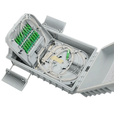 SM/оптического волокна Splitter MM света коробки - серого Splitter PLC 1x8