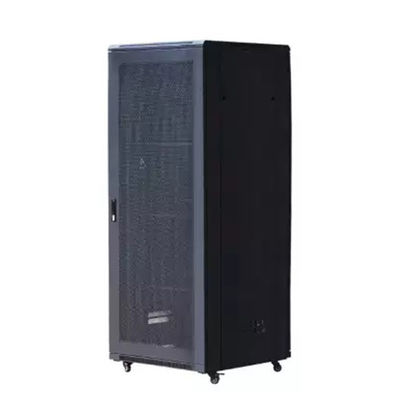 установка шкафа шкафа SPCC шкафа сервера 47U со стеклянной дверью 600*600*2200MM