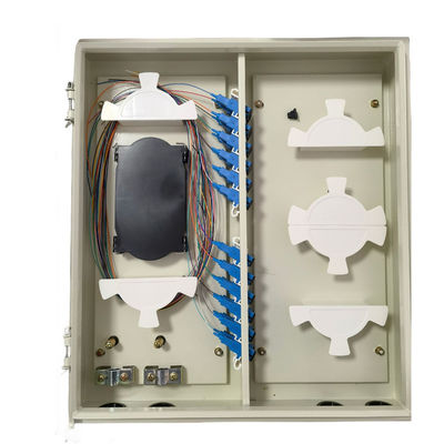 48 Core SC Wall Mount ODF для FTTH/FTTX с портами ввода кабеля диаметром 3-10 мм