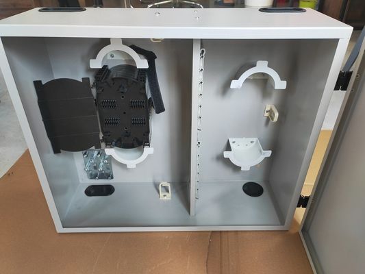 LC/DX Однодверный стенный монтаж оптоволоконный корпус APC/UPC Серой ODF 72Port 144Core