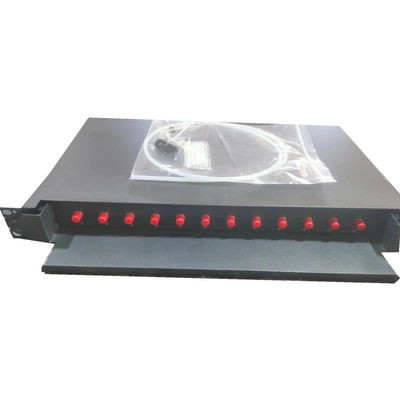 12 FC UPC Sliding Fiber Optic Patch Panel для эффективных сетевых установок
