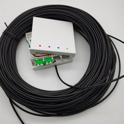 LC/APC предварительно соединенные коробки для окончания волоконных волокон 4 волокна 10-100M