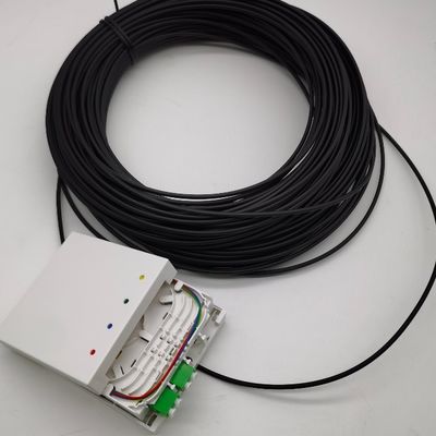 LC/APC предварительно соединенные коробки для окончания волоконных волокон 4 волокна 10-100M