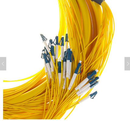SM 9/125 G652D (OS2) LSZH 12 Волокна LC/UPC-LC/UPC Волоконно-оптические кабели 1M