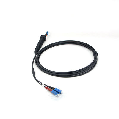473309A NSN/DLC к NSN/DLC SM Duplex G657A2 Внешний водонепроницаемый LSZH NOKIA Fiber Jumper Patch Cord