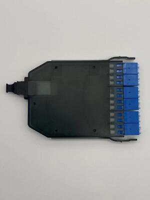 12-жильные кассеты MPO-LC MTP-LC SM OM3 OM4 OM5 для разделения волокон, пластик